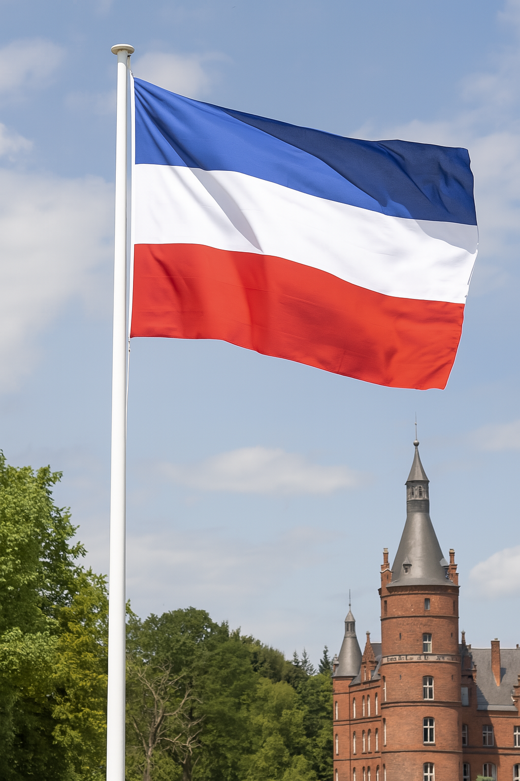 Schleswig-Holstein Flagge – Norddeutsche Farben mit klarer Tradition