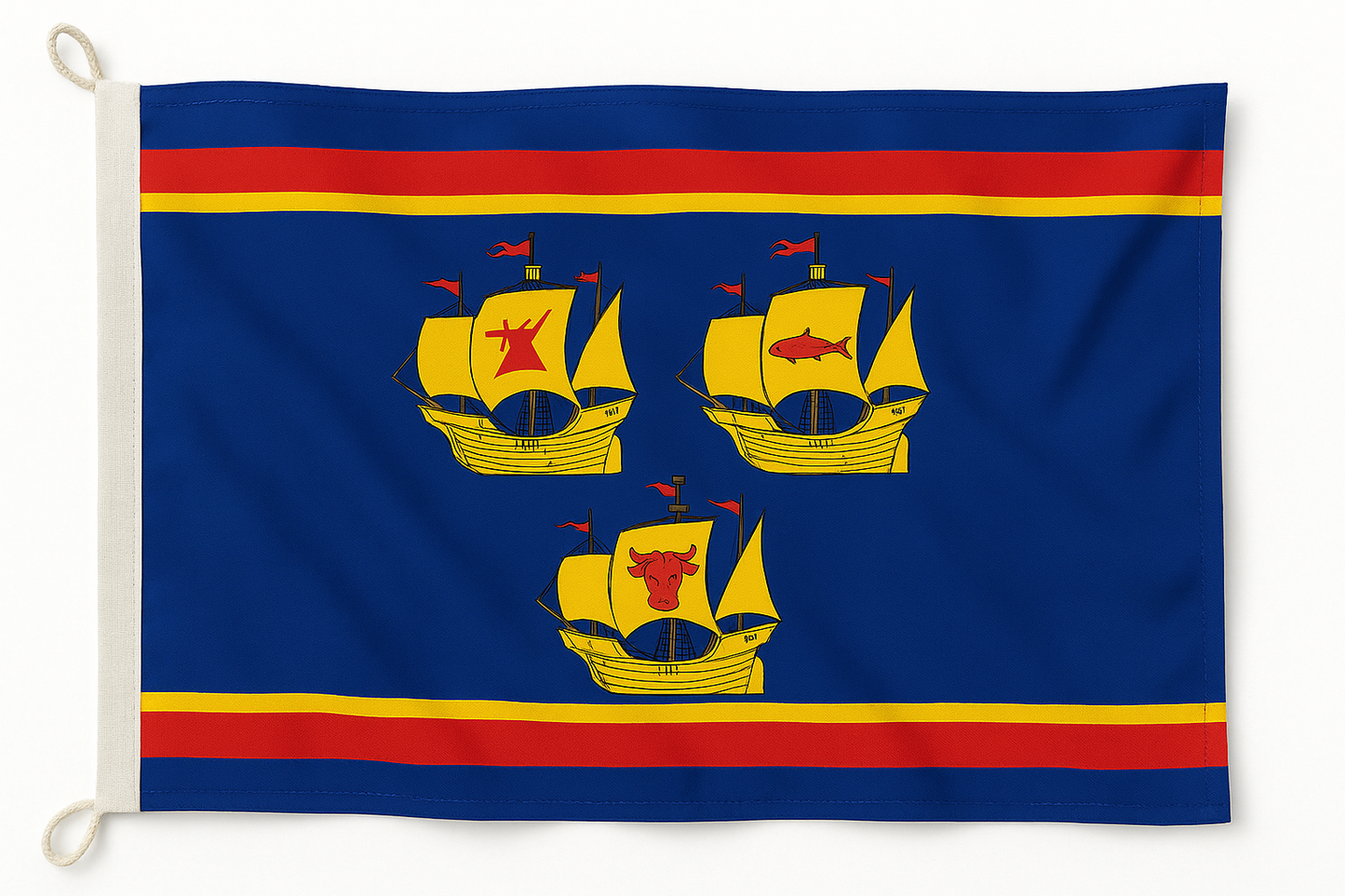 3 Koggen - Nordfrieslandflagge