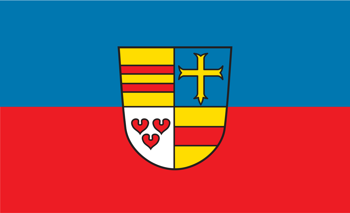 Cloppenburg Kreis Flagge Niedersachsen