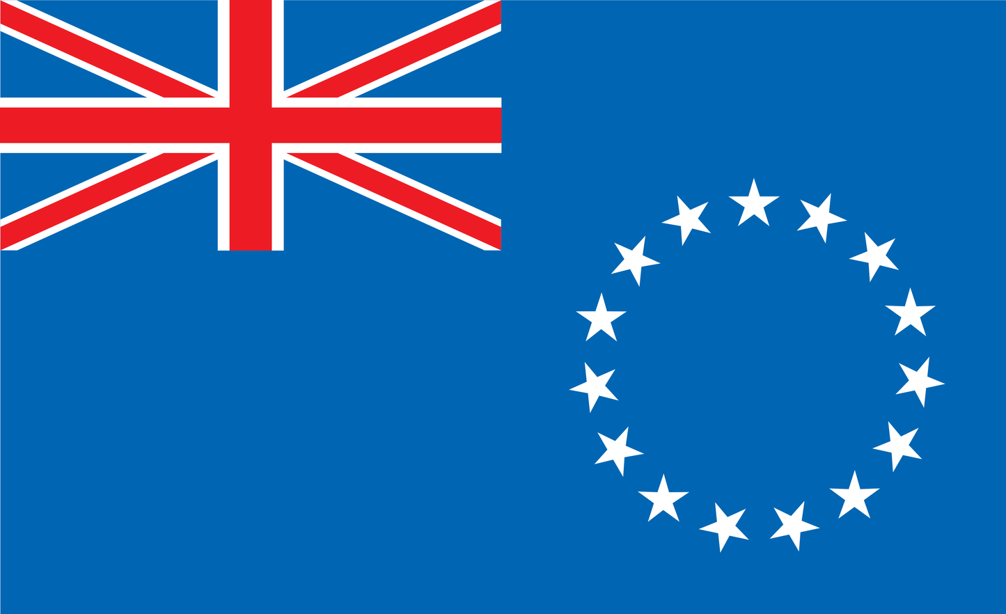 Cook Islandsflagge, Insel,Cook Island, GB, Nationalfahnen