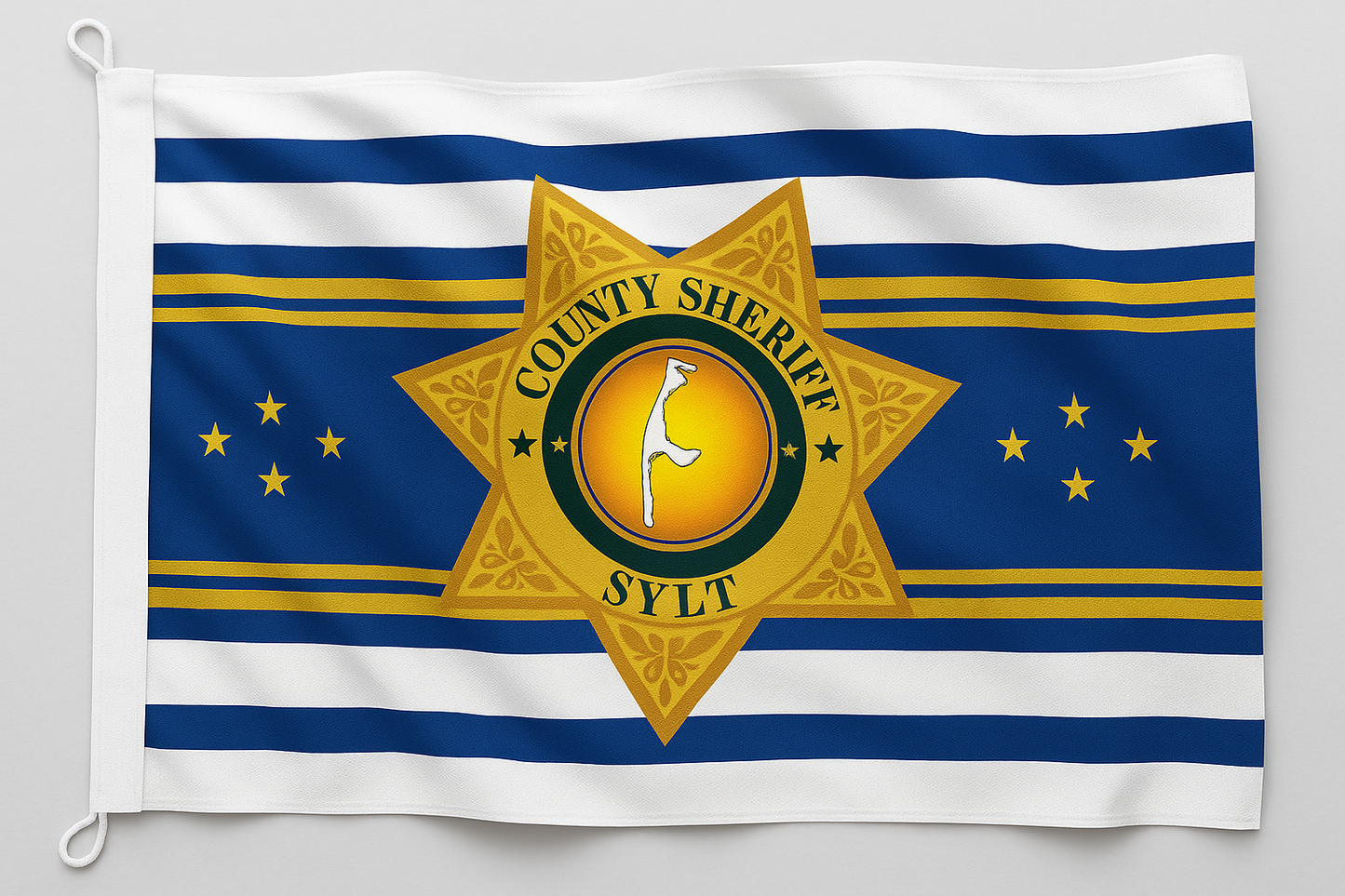 County Sheriff Sylt Flagge – Dein Statement für Sylter Freiheit