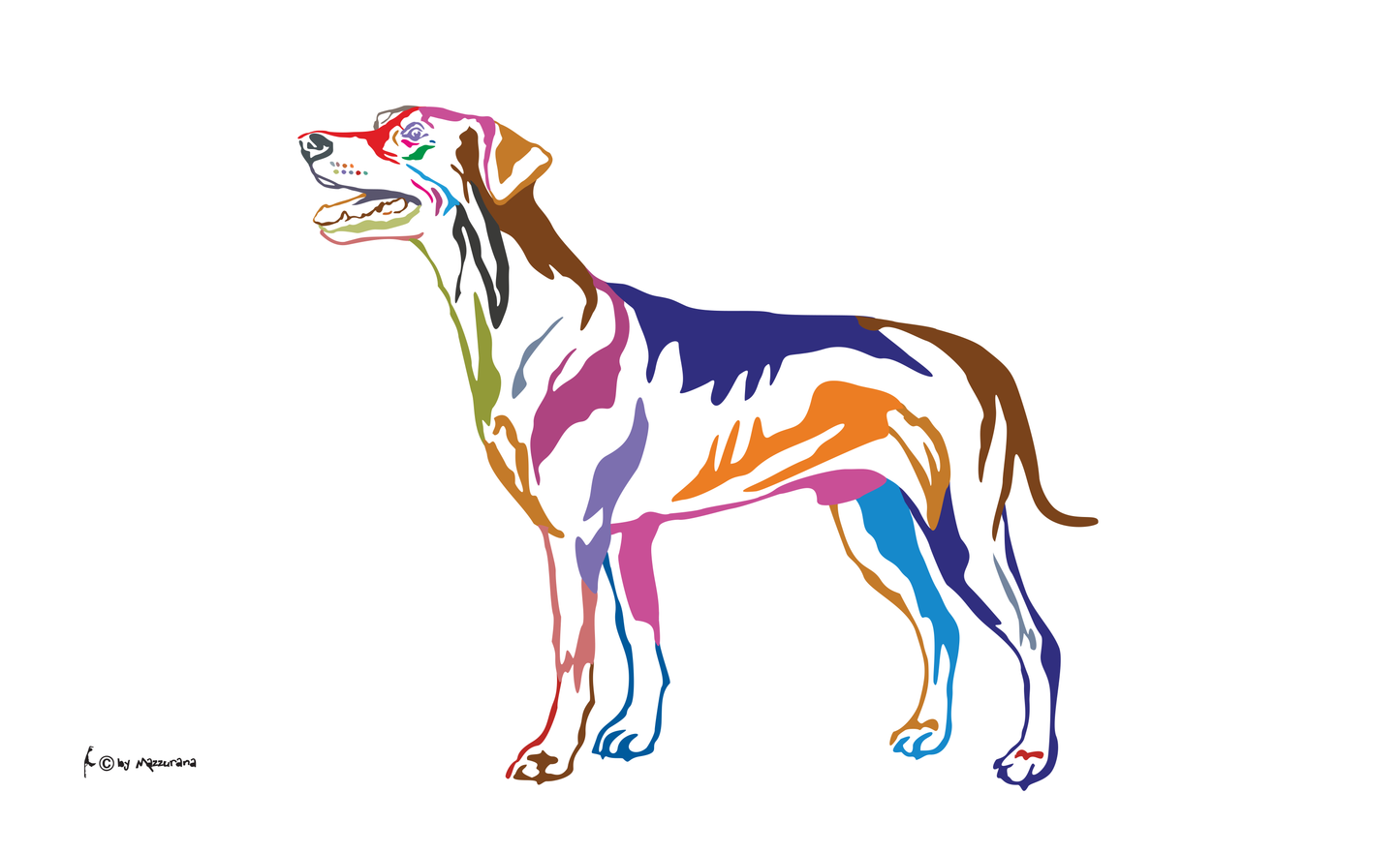 Crestet Hund Flagge,Hundeflagge ,Tierflaggen, Sportflaggen, Vereinsfahnen, Verbandsflaggen