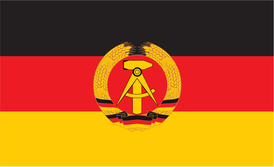 DDR Flagge, Deutschland
