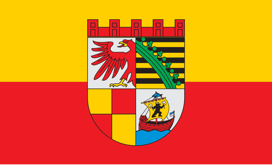 Dessau Rosslau Flagge, Sachsen