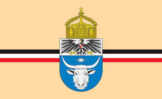 Deutsch Südwestafrikaflagge, 1914 W, ehem. Deutschland