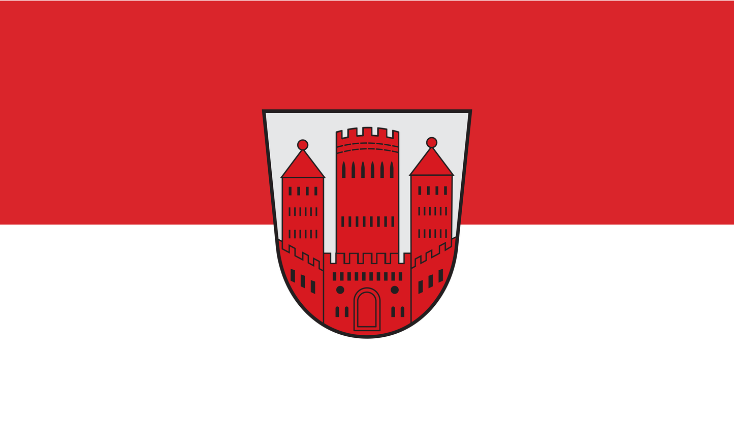 Dienslaken Flagge, Nordrhein Westfalen