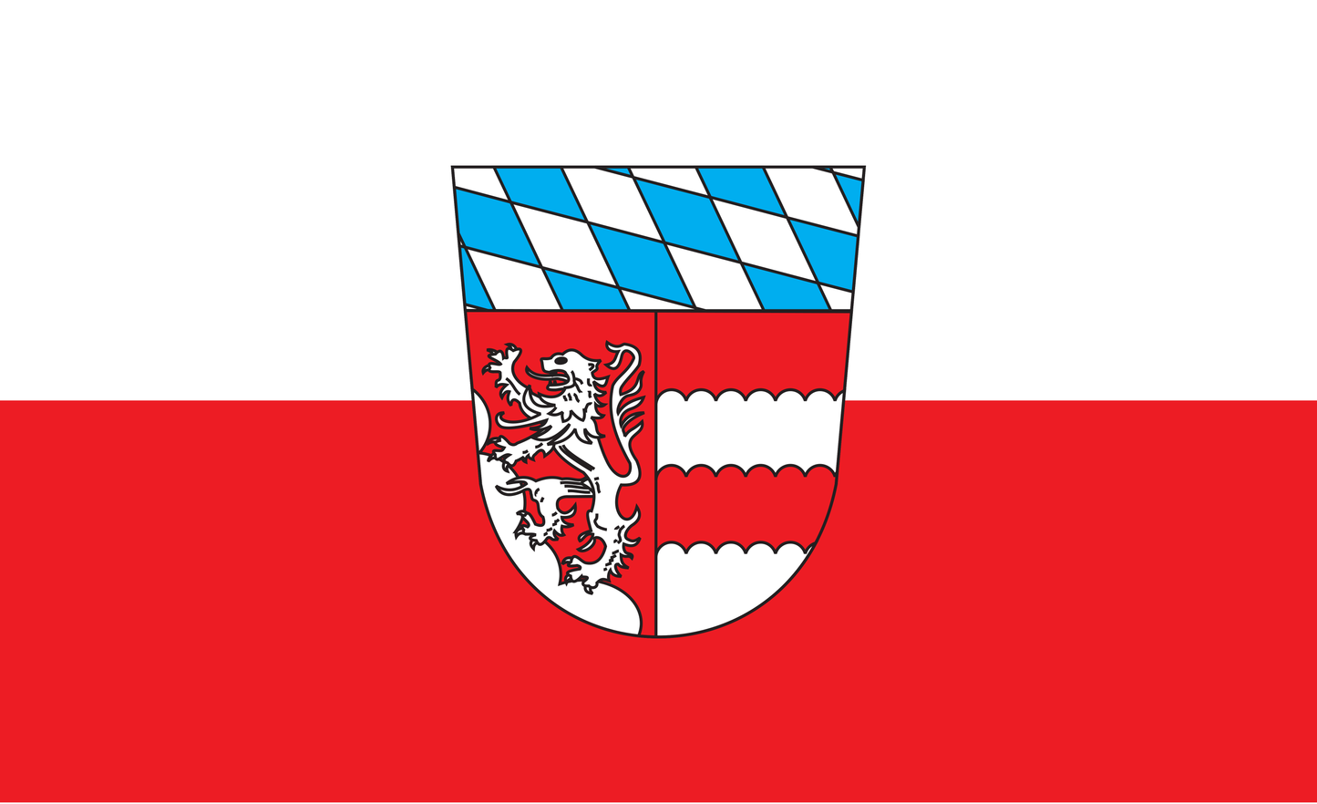 Dingolfing Landau Flagge Bayern