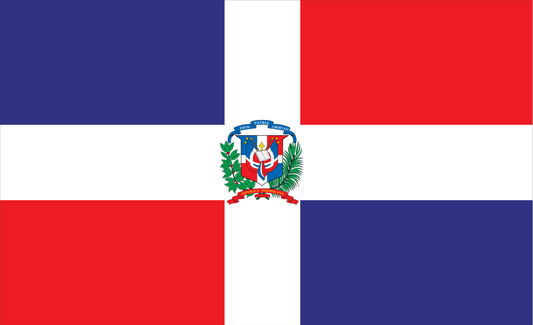 Dominicanische Republik Flagge, Nationalfahnen