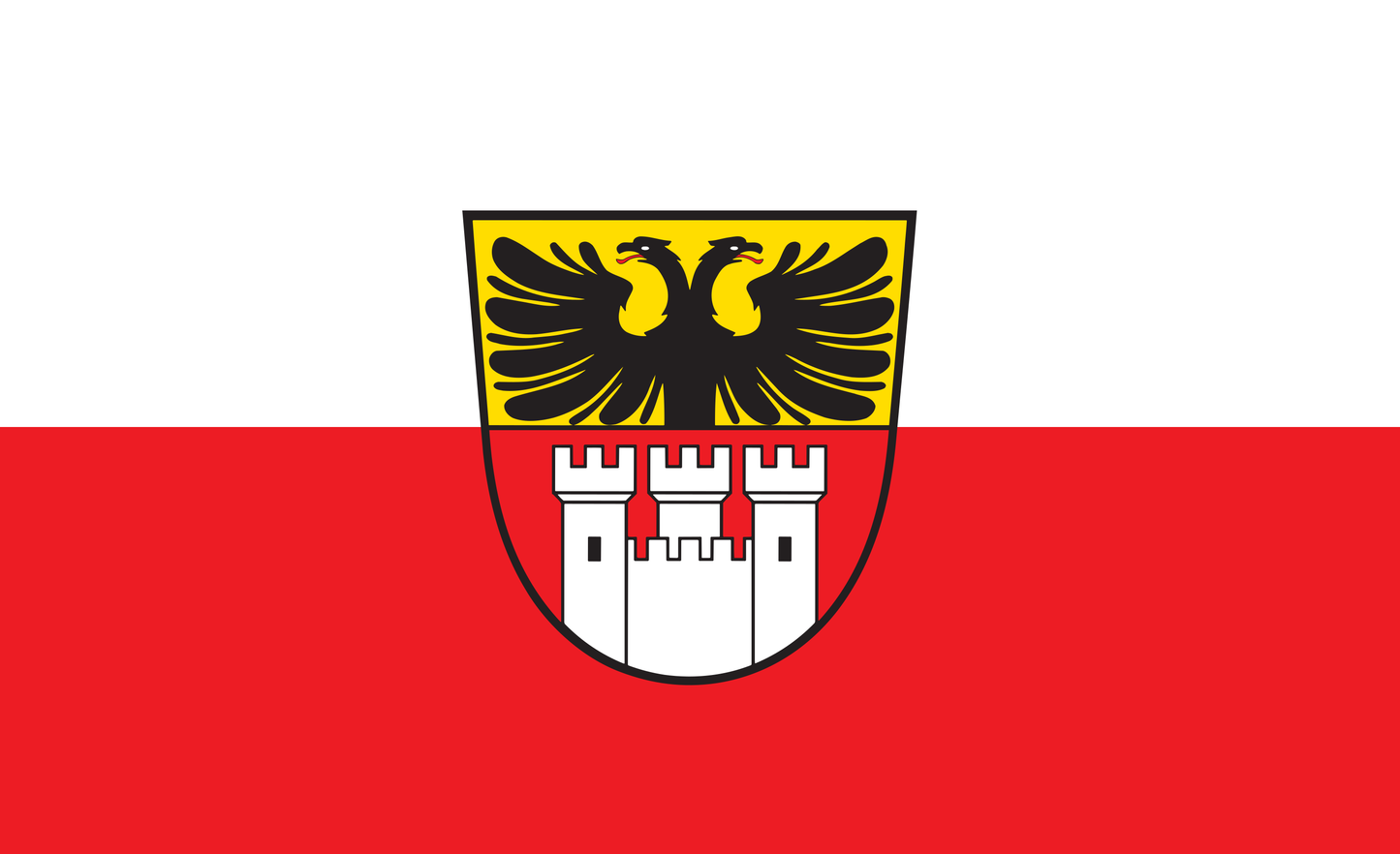 Duisburgflagge, Nordrhein-Westfalen, Bundesland