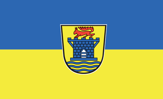 Eckernförde, Eckernförde Flagge, Schleswig-Holstein, Städteflagge, Gemeinden