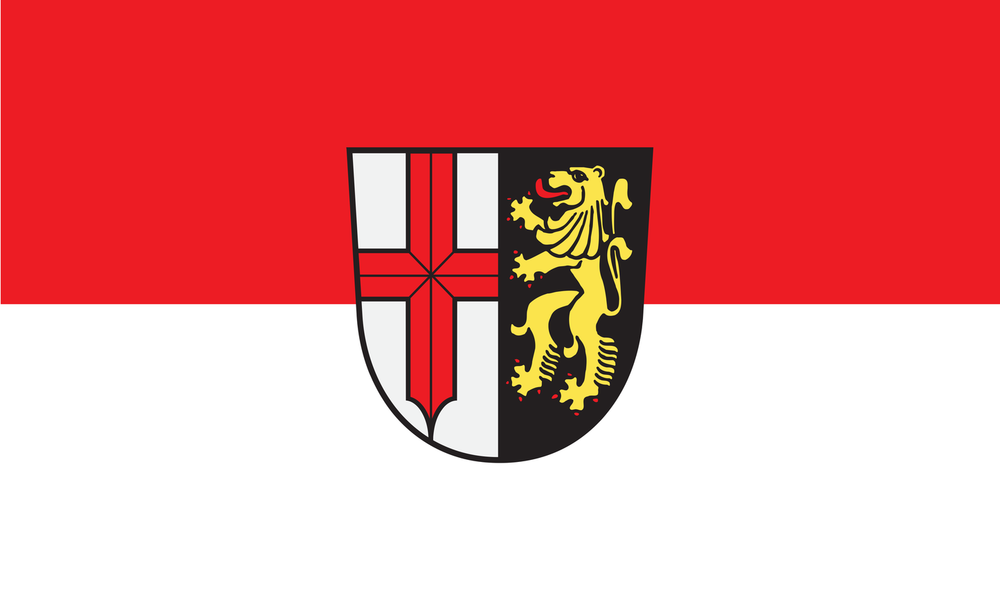 Edingen Neckarhausen Flagge Baden Württemberg