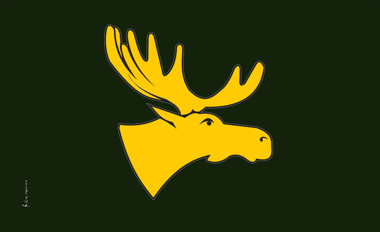 Elch-Flagge,Tierflaggen,Tierzüchter-Flaggen