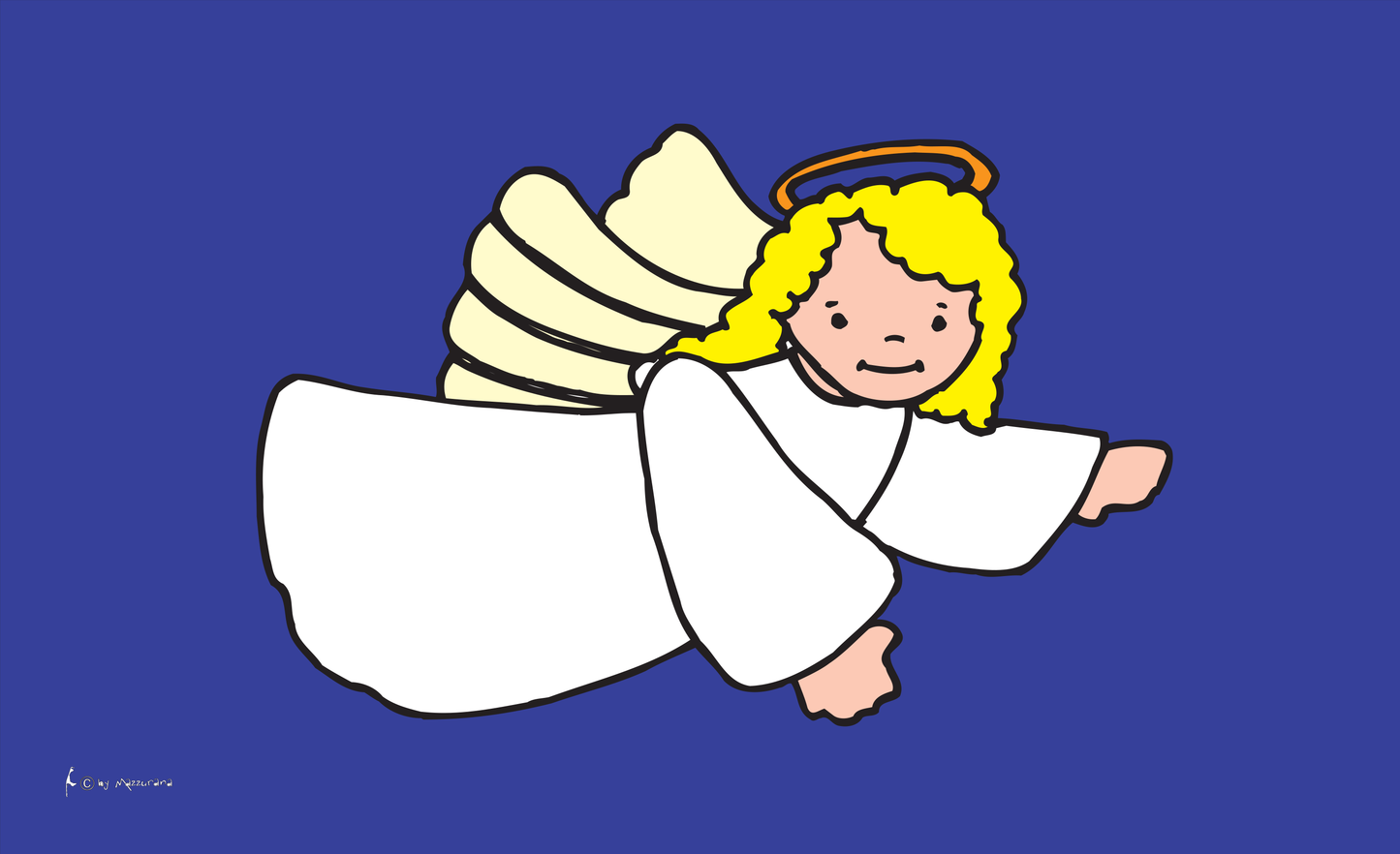 Engel-Flagge,1, Spassfahnen, Fantasiefahnen, Kinderfahnen