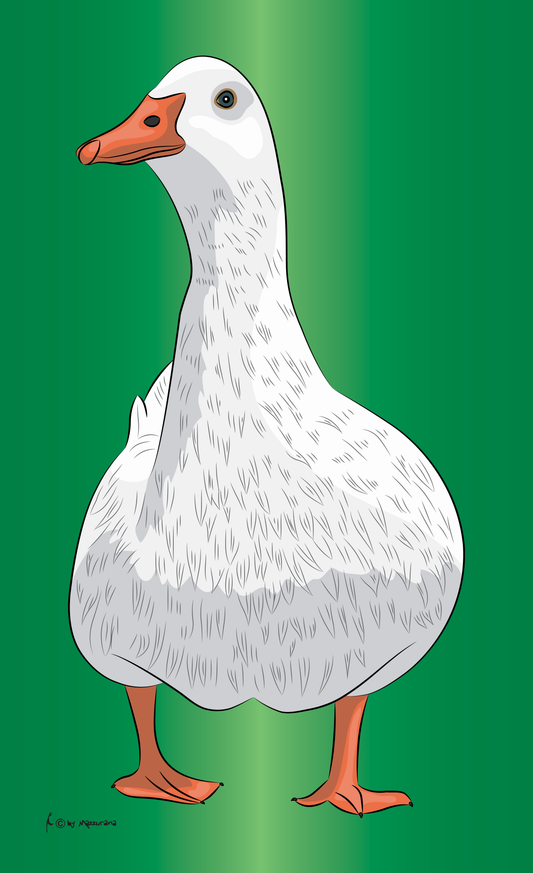 Ente Hoch Flagge, Tierflaggen, Ente