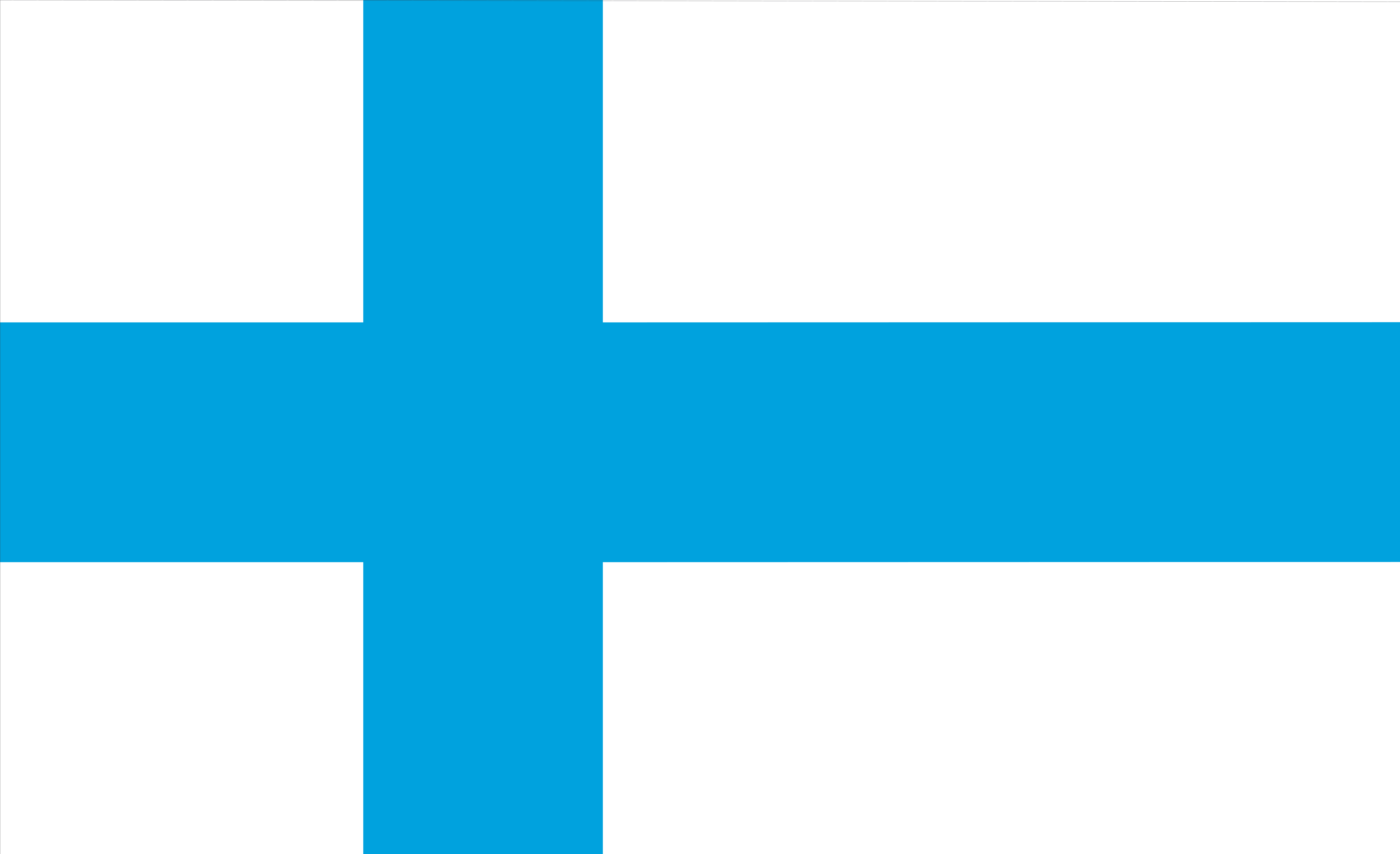 Flag of Finland – National flag in blue and white – Flaggenshop Sylt