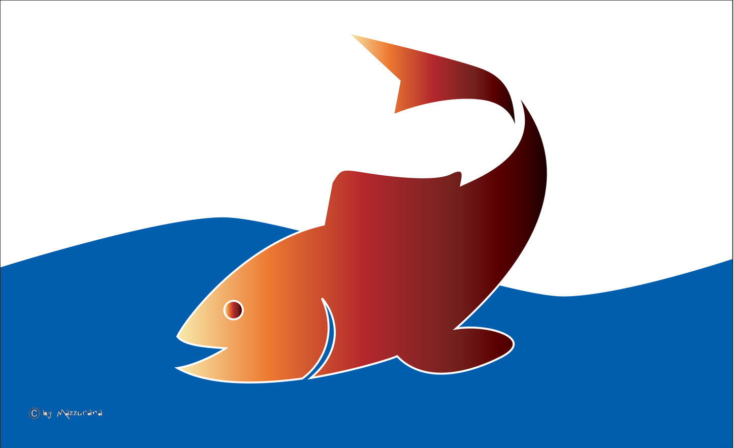 Fisch-Flagge,Deutschland,Christenflaggen, Kirchenflaggen