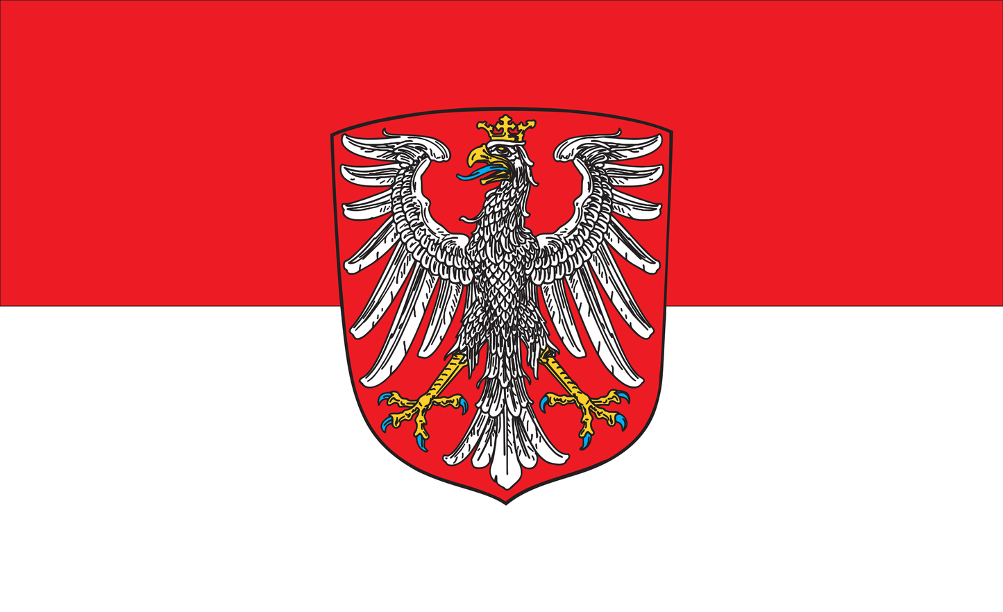 Frankfurt Flagge, Hessen