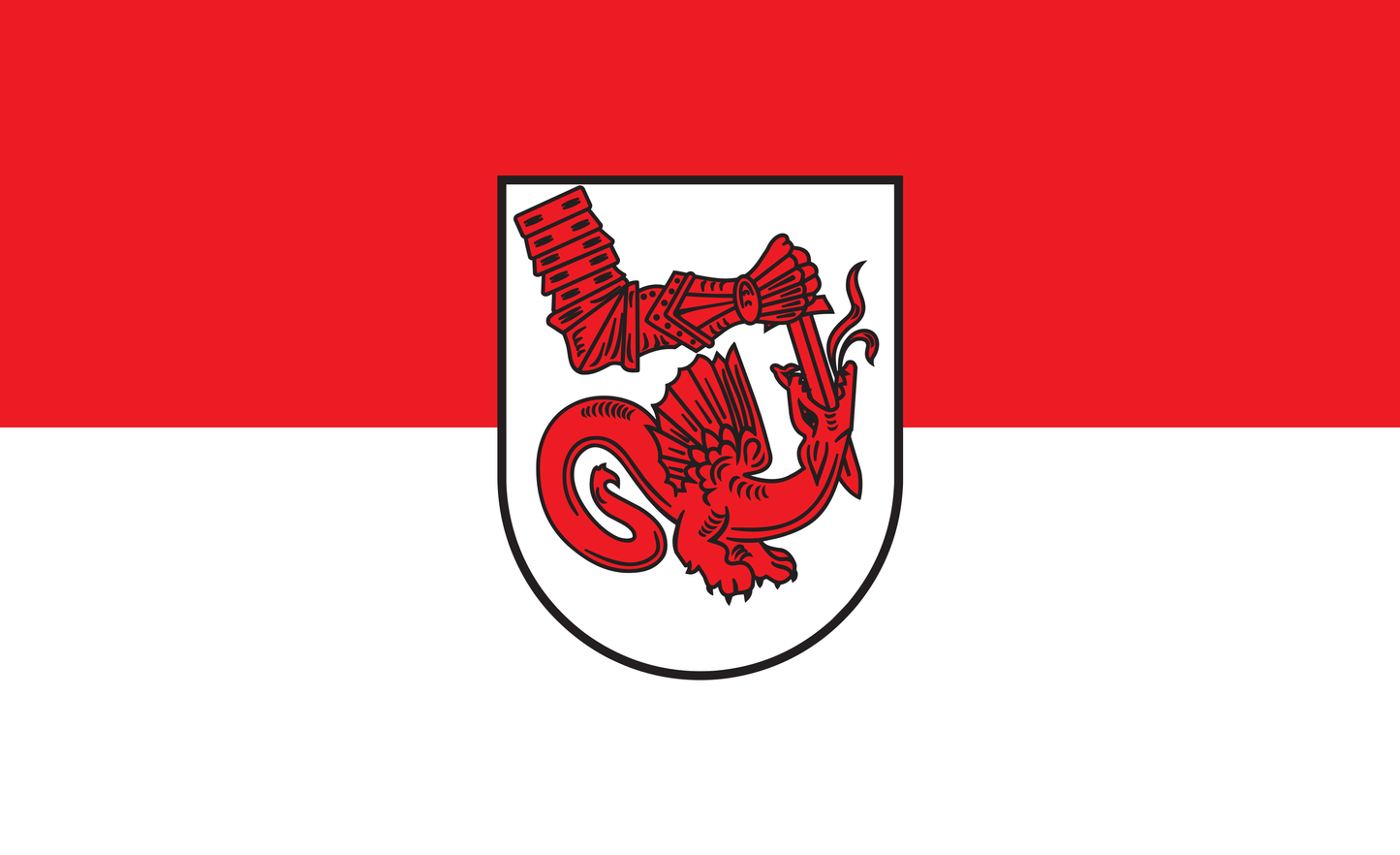 Frauenstein Wiesbaden Flagge, Hessen