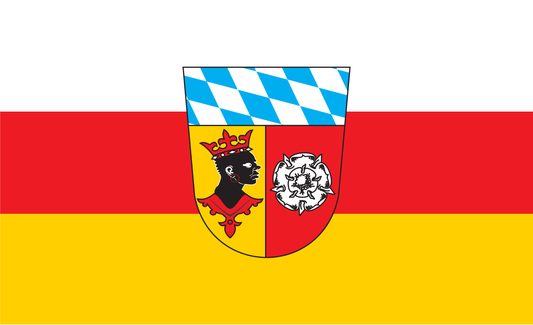 Freising Kreis Flagge Bayern