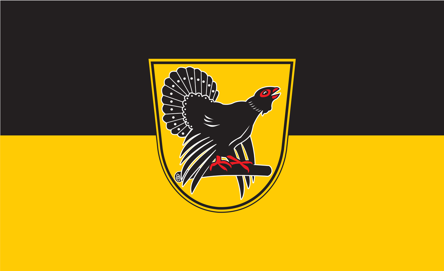 Freudenstadt Kreis Flagge Baden Württemberg