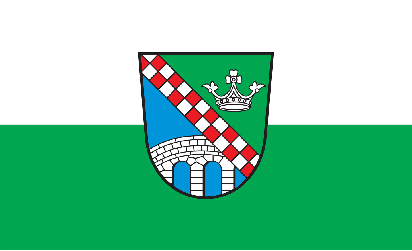 Fürstenfeldbruck Flagge Bayern
