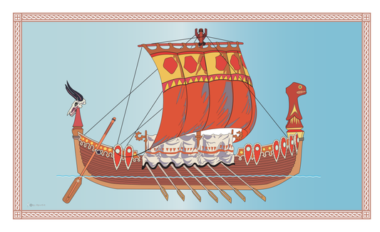 Galeren-Flagge-Flagge, m. R,Maritime-Flaggen,Bootsflaggen,Leuchtturm-Flaggen