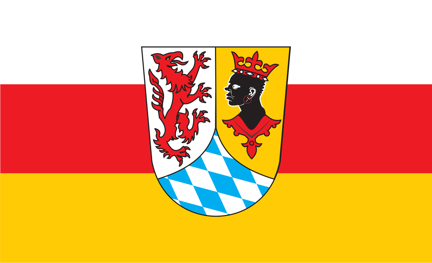 Garmisch Patenkirchen Flagge Bayern