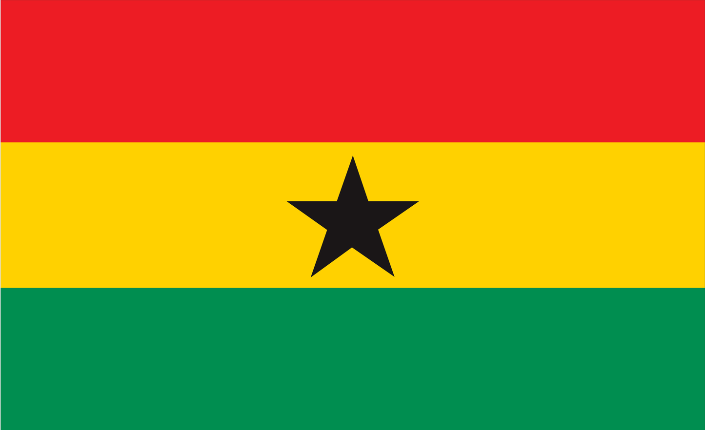 Ghanaflagge, Gana, Nationalfahnen