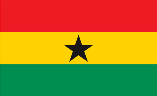 Ghanaflagge, Gana, Nationalfahnen