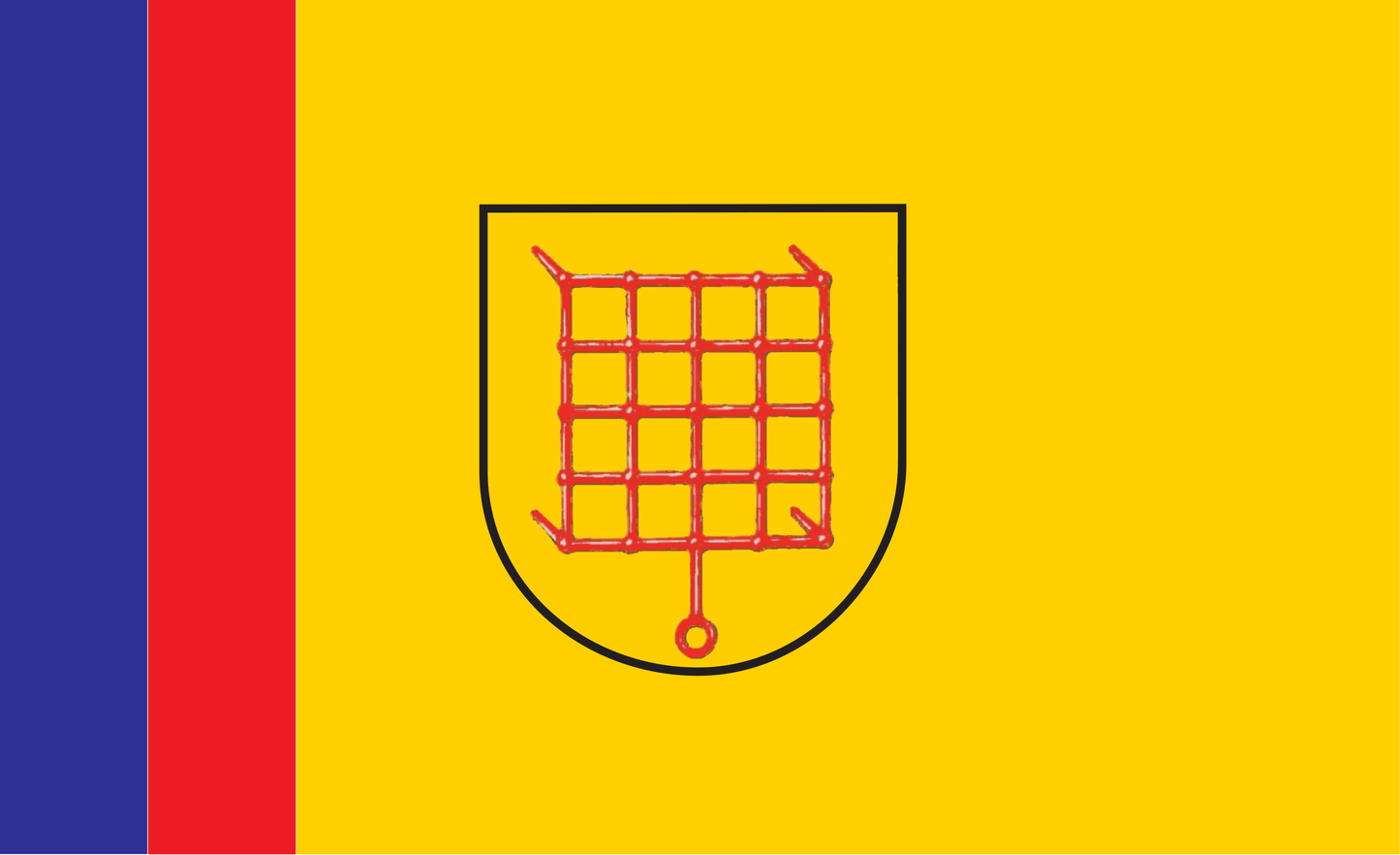 Glücksburgflagge, Schleswig-Holstein, Städteflagge, Gemeinden