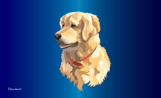 Golden Redriverflagge, Hundeflagge ,Tierflaggen, Sportflaggen, Vereinsfahnen, Verbandsflaggen