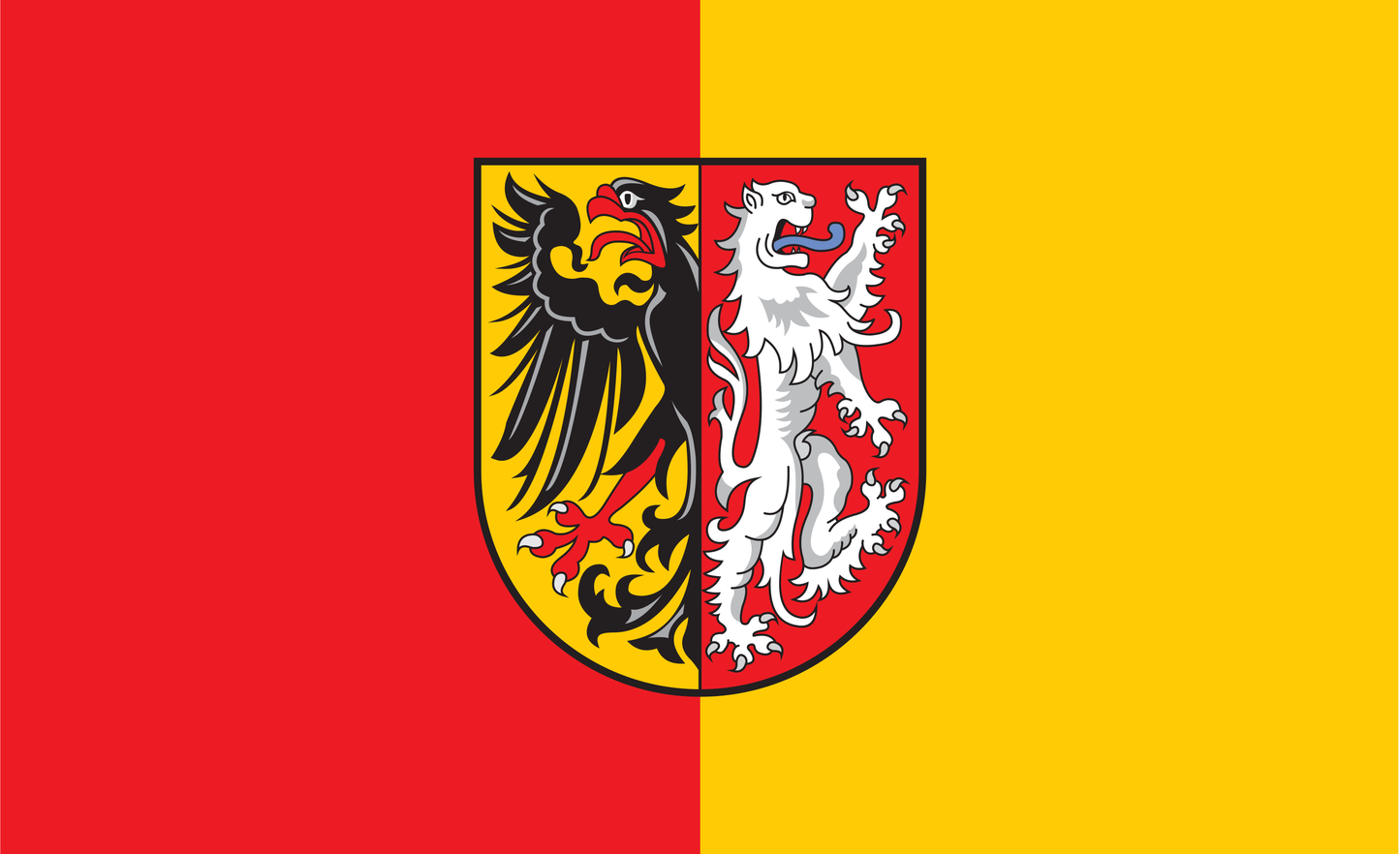 Goslar Kreis Flagge Niedersachsen
