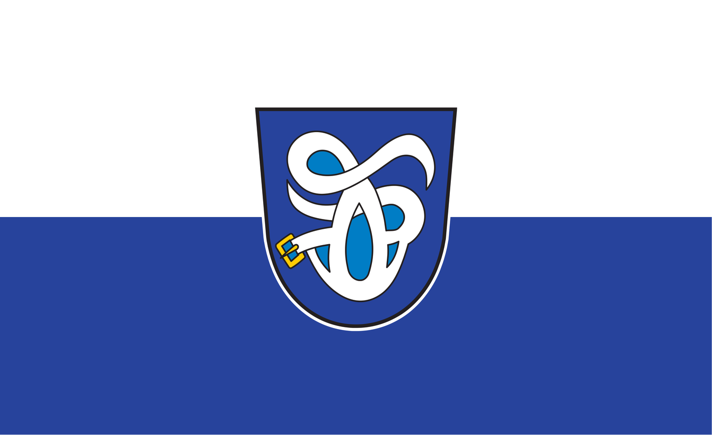 Haltern Am See Flagge, Nordrhein Westfalen