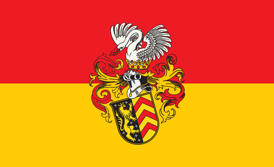 Hanau Flagge, Hessen