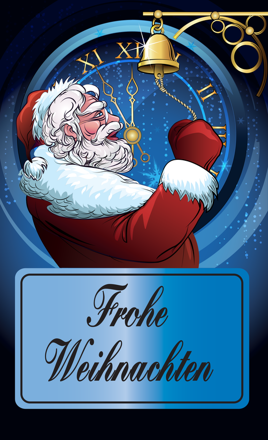 Heilige Nacht, frohe weihnachten, Weihnachtsflaggen