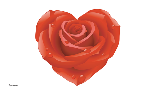 Herzblume, Liebesflagge