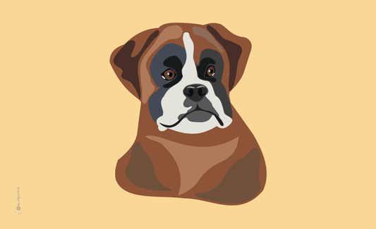 Boxer-Flagge, Hundeflagge ,Tierflaggen,,Sportflaggen, Vereinsfahnen, Verbandsflaggen