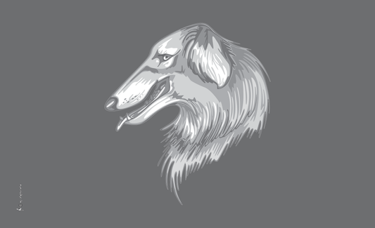 Windhund-Flagge,2, Hundeflagge ,Tierflaggen,,Sportflaggen, Vereinsfahnen, Verbandsflaggen