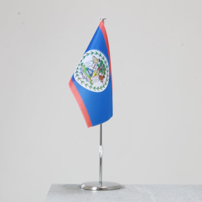 Belize table flag – representative national flag for indoor use
