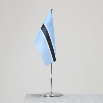 Table flag Botswana – representative national flag for indoor use