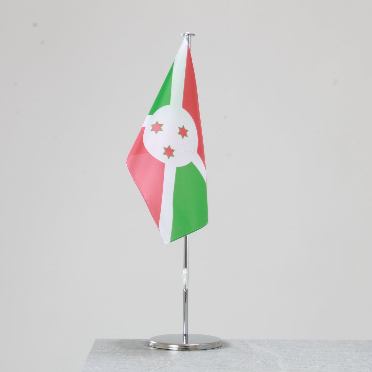 Table flag Burundi – representative national flag for indoor use