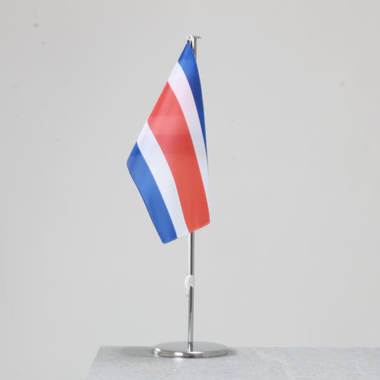 Tischfahne Costa Rica – repräsentative Nationalflagge für den Innenbereich