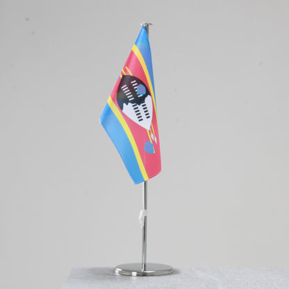 Eswatini table flag – representative national flag for indoor use