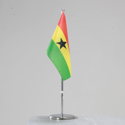 Table flag Ghana – representative national flag for indoor use