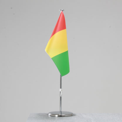 Table flag Guinea – representative national flag for indoor use