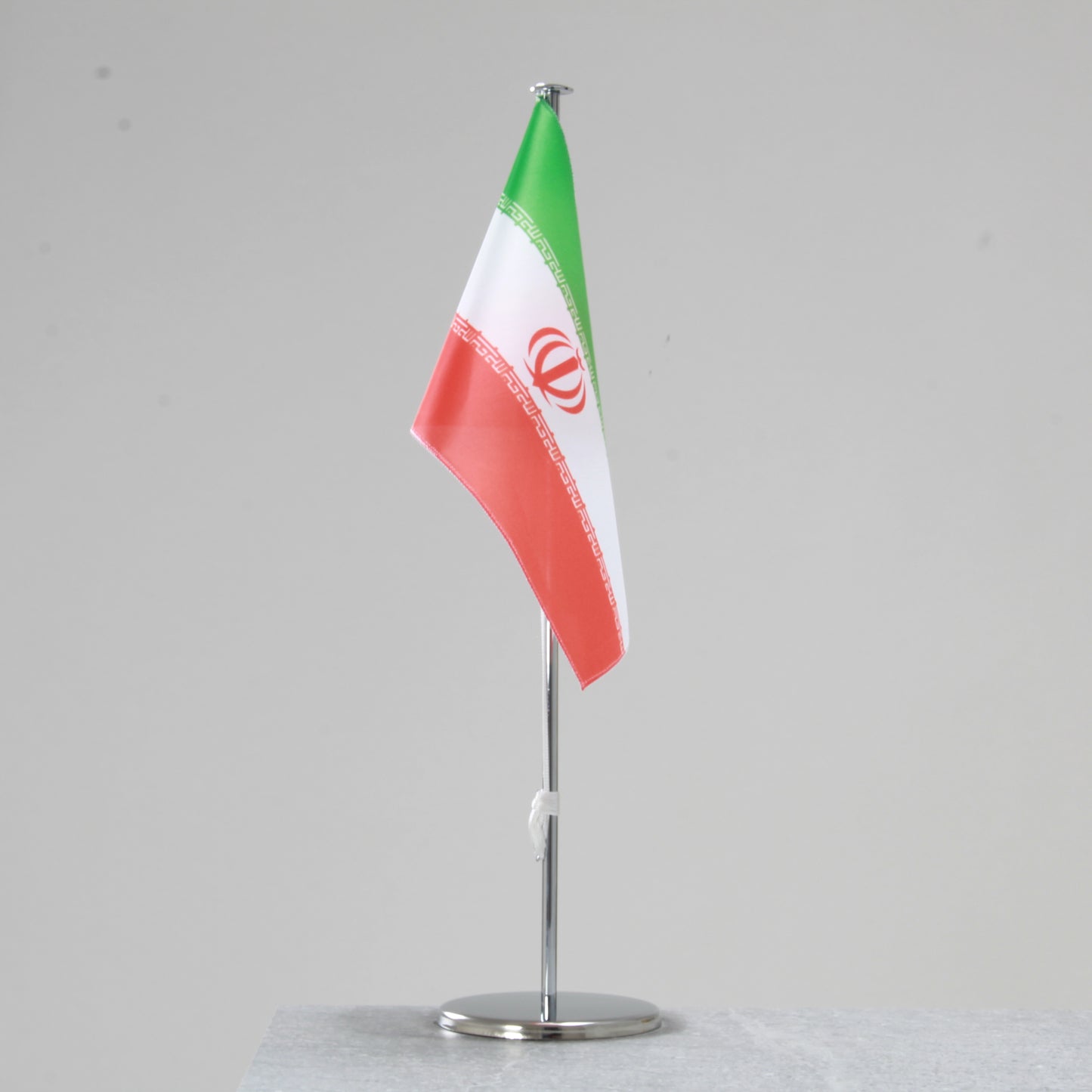 Tischfahne Iran – repräsentative Nationalflagge für den Innenbereich