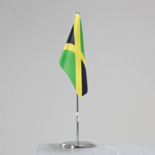 Tischfahne Jamaika – repräsentative Nationalflagge für den Innenbereich
