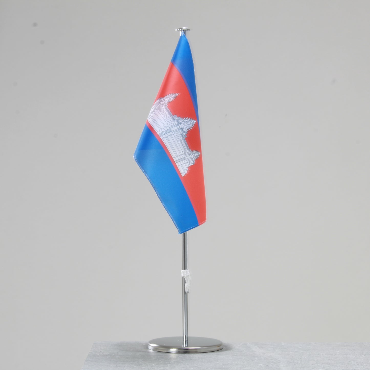 Tischfahne Kambodscha – repräsentative Nationalflagge für den Innenbereich