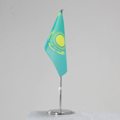 Tischfahne Kasachstan – repräsentative Nationalflagge für den Innenbereich