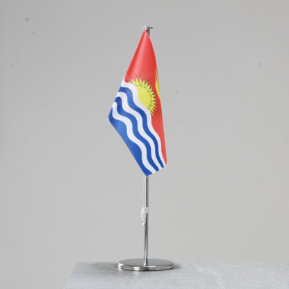Tischfahne Kiribati – repräsentative Nationalflagge für den Innenbereich